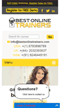 Mobile Screenshot of bestonlinetrainers.com